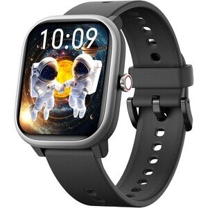 Smart Watch for Kids Girls Boys No APP/Phone Needed, 1.83"  Teens 6-16 (Black)